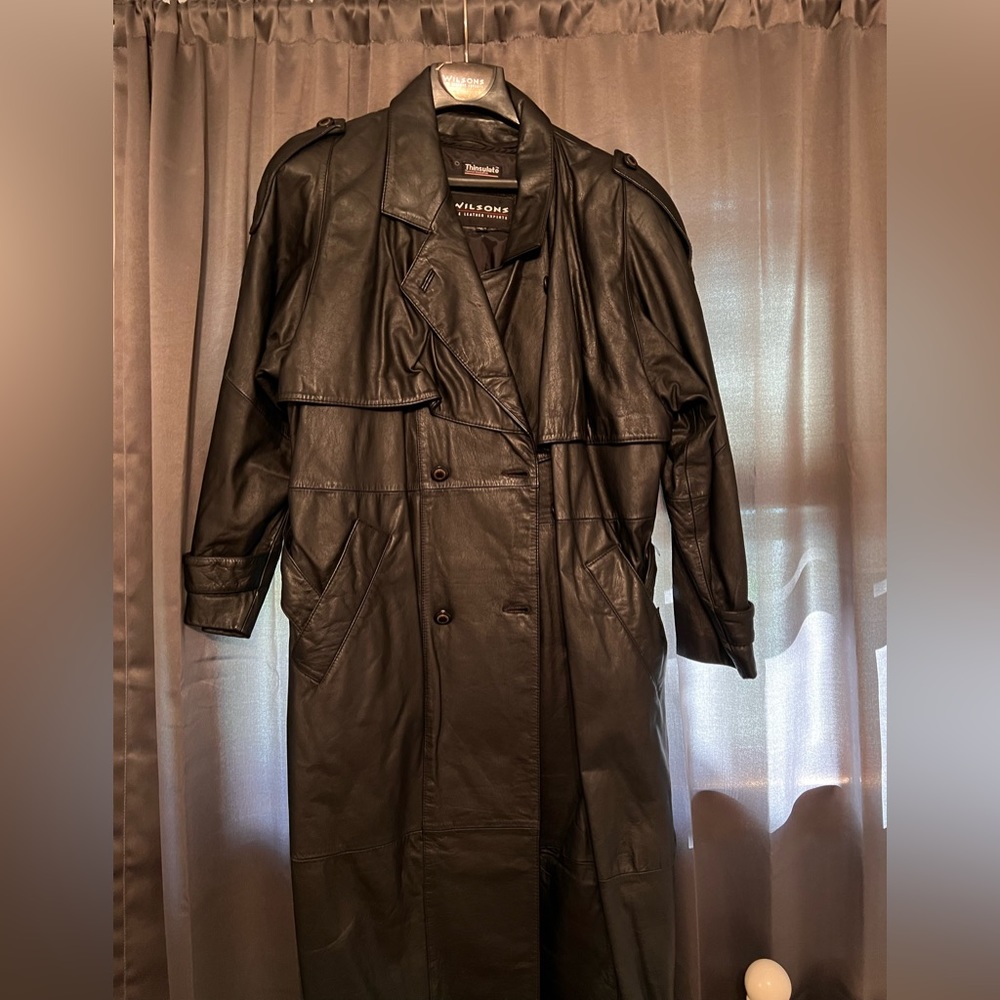 Wilson’s Leather Trench Coat